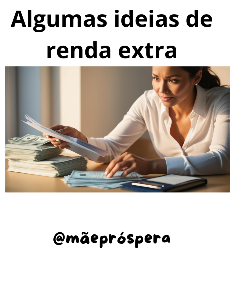 Renda extra, crie ou aumente sua renda enquanto cuida de seus filhos