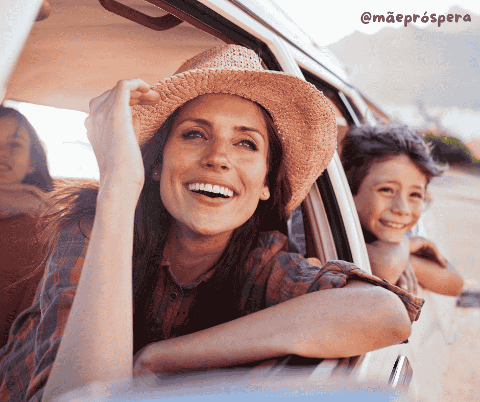 Como você mãe, pode se organizar para viajar com seus filhos